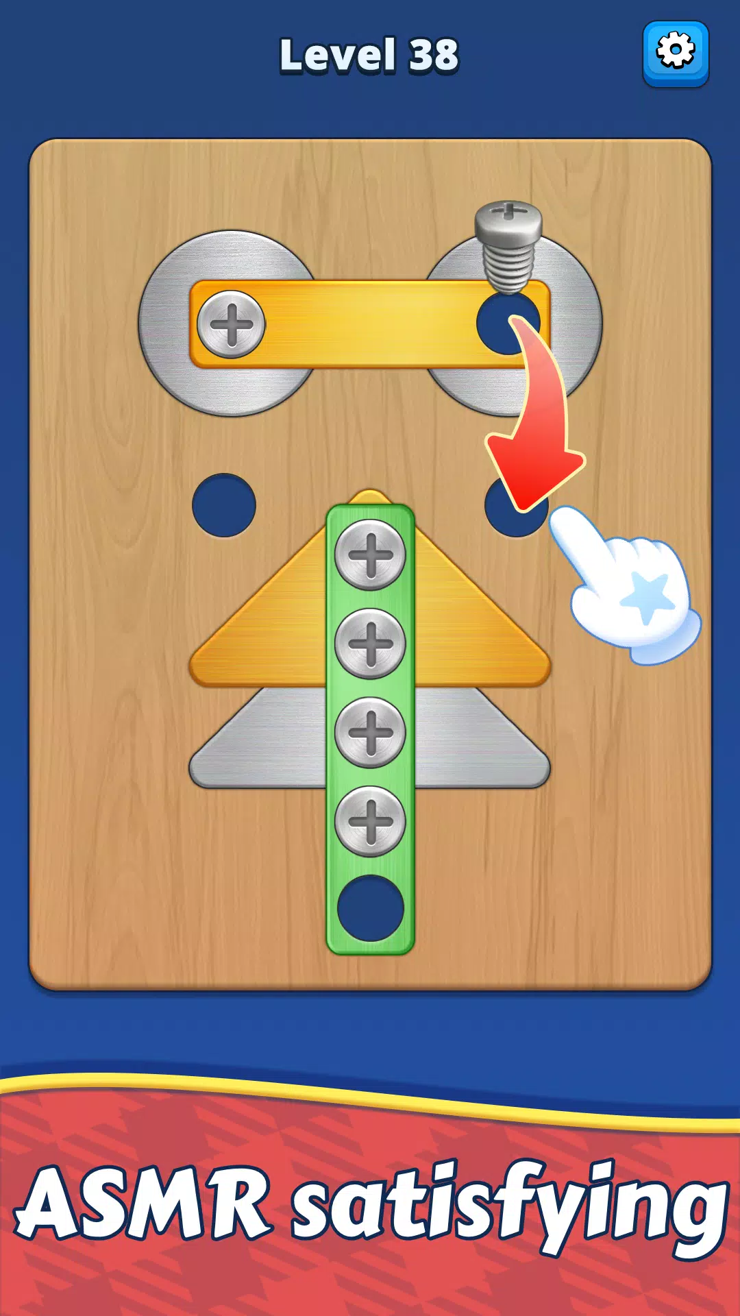 Take Off Bolts: Screw Puzzle экрана 2