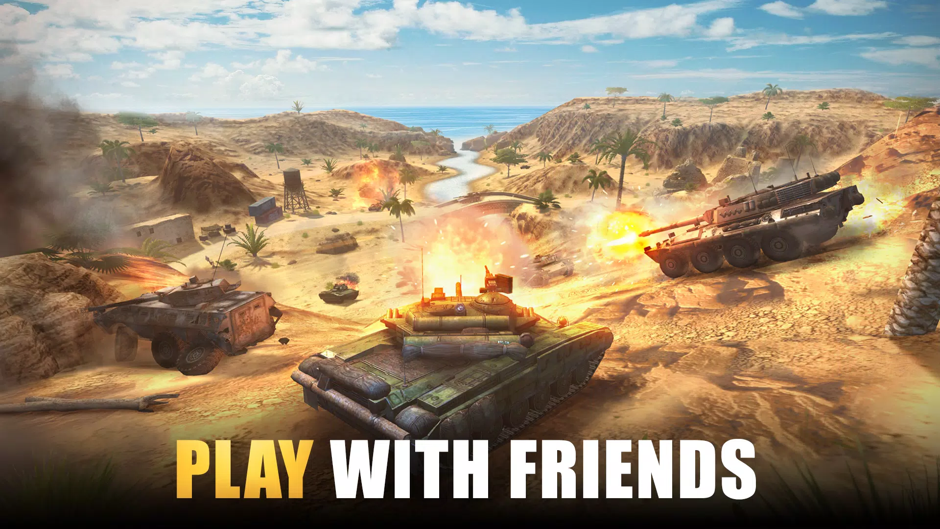 Tank Force: Tank games blitz Screenshot 1