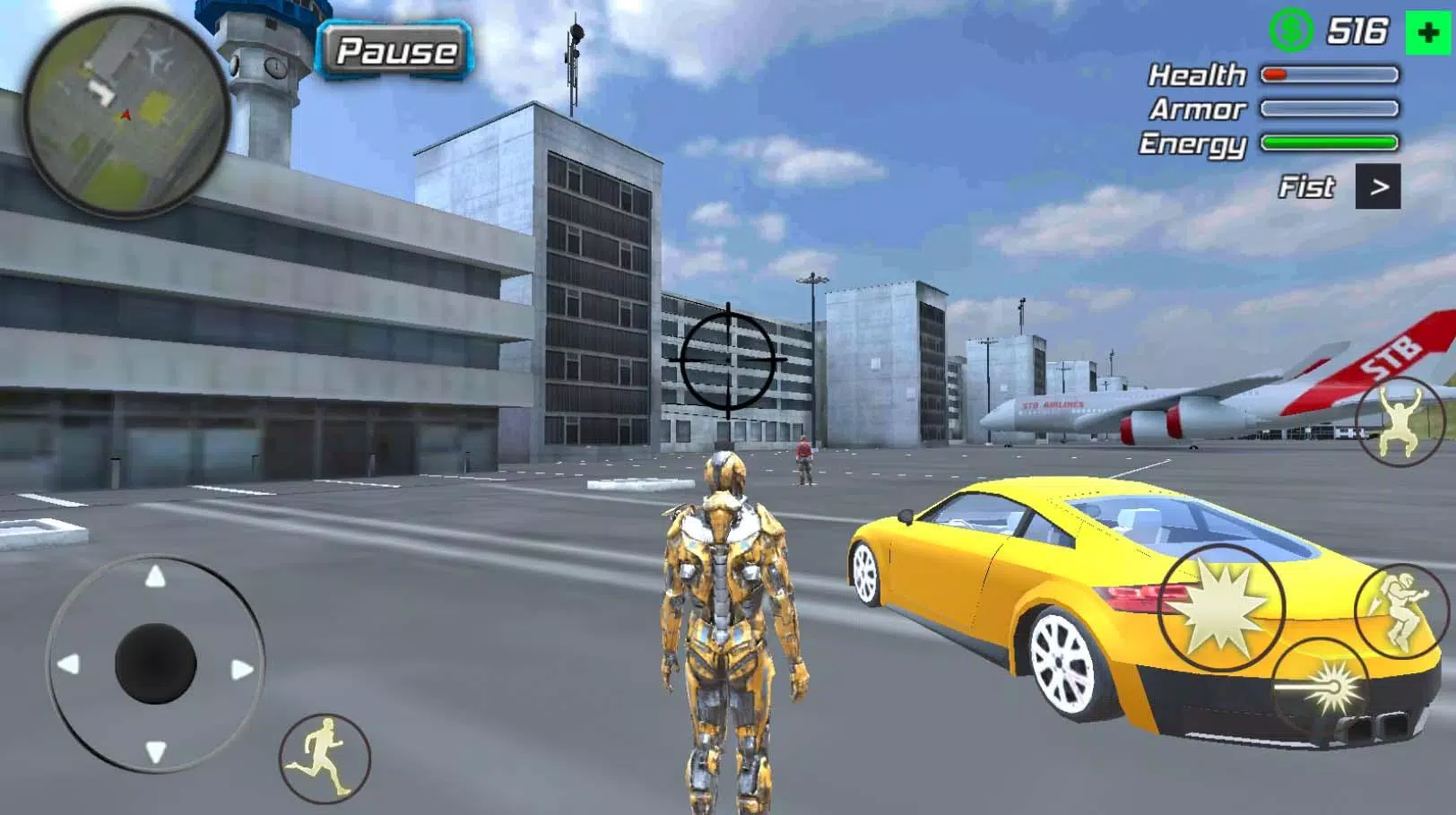 Super Crime Iron Hero Robot screenshot 4