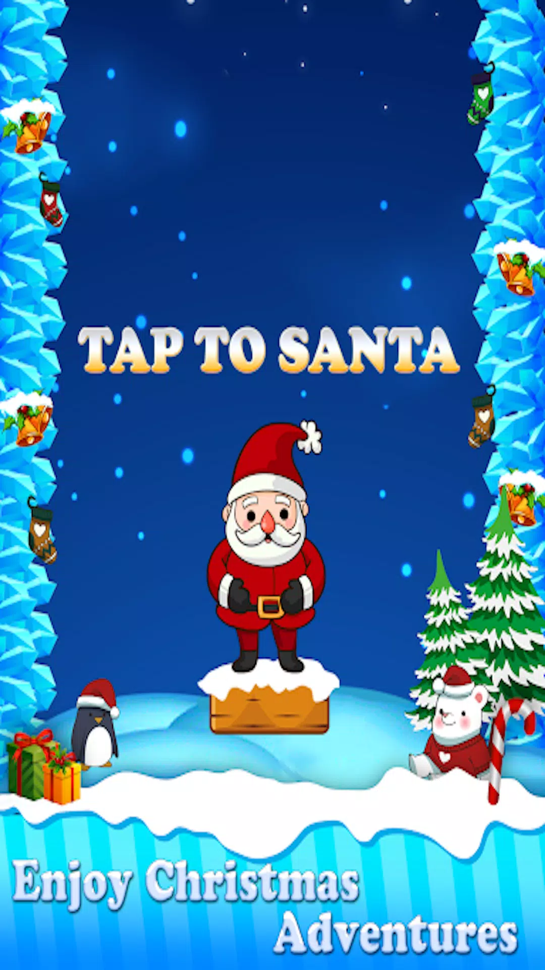 Screenshot Christmas Game Santa Jump 2024 4