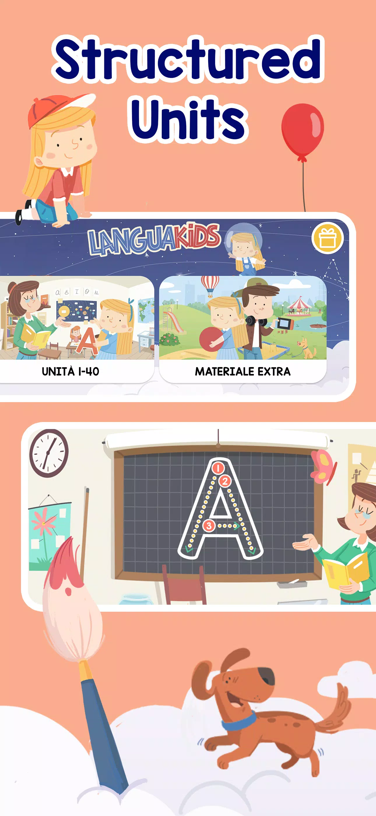 Screenshot LANGUAKIDS: Italian for kids 3