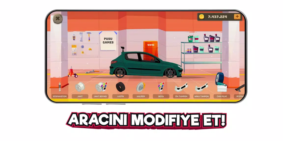 2d Car Series Tuning Game Screenshot 3