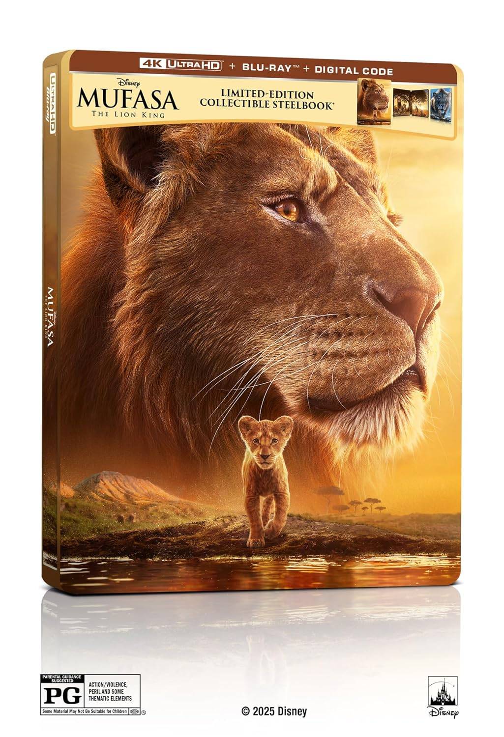 Mufasa의 4K 스틸 북은 이제 선주문에 사용할 수 있습니다
