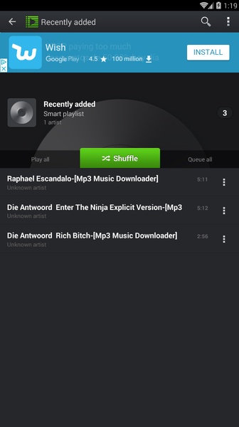 Screenshot PlayerPro Music Player 3