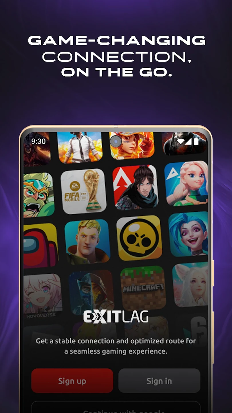 ExitLag: Lower your Ping ဖန်သားပြင်ဓာတ်ပုံ 1