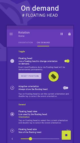 Rotation | Orientation Manager Captura de tela 3