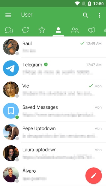 Graph Messenger স্ক্রিনশট 1