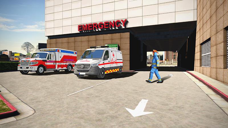 Hospital Driver Ambulance Game स्क्रीनशॉट 4