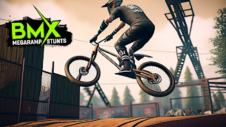 BMX Megaramp Stunts экрана 4