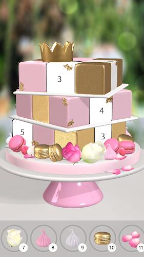 Cake Coloring 3D Captura de pantalla 4