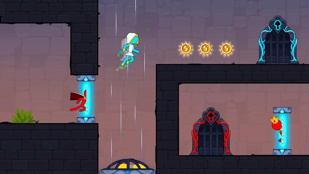 Stickman Red boy and Blue girl Mod Screenshot 2