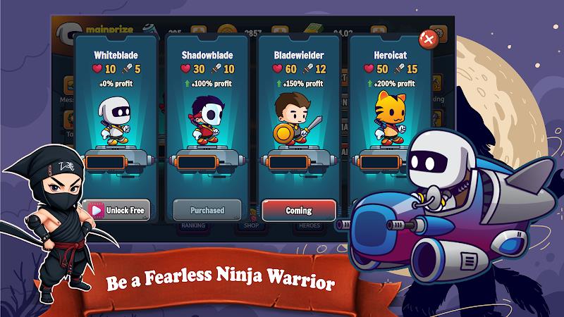 Ninja Boss Hunter - Earn Money স্ক্রিনশট 1