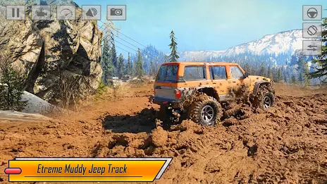 Offroad Driving Jeep Simulator экрана 1