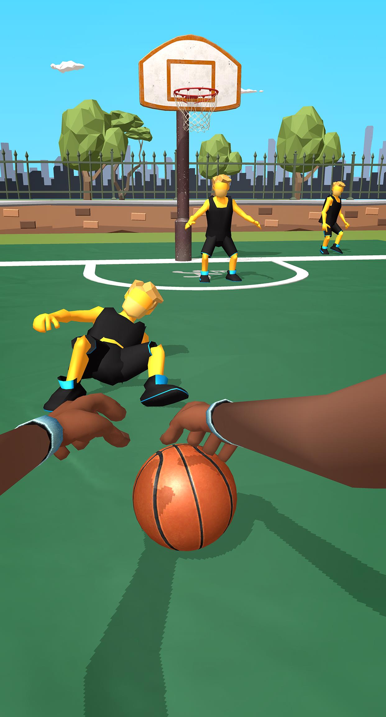 Dribble Hoops экрана 3