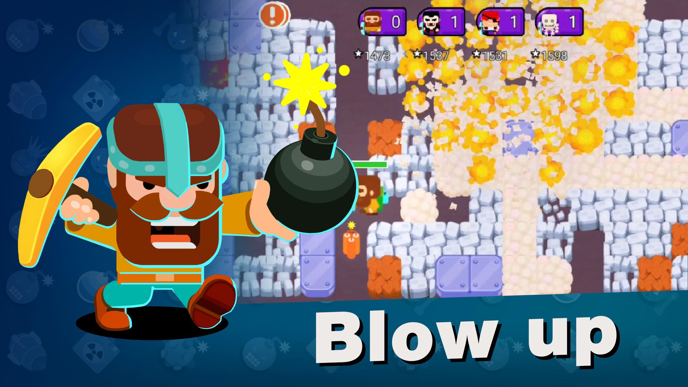 Bomber Diggers - Brawl heroes screenshot 4