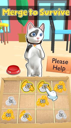 Cat Life: Merge Money экрана 3