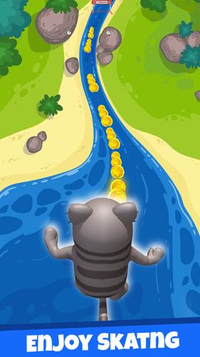 Jungle Run Animal Running Game экрана 1