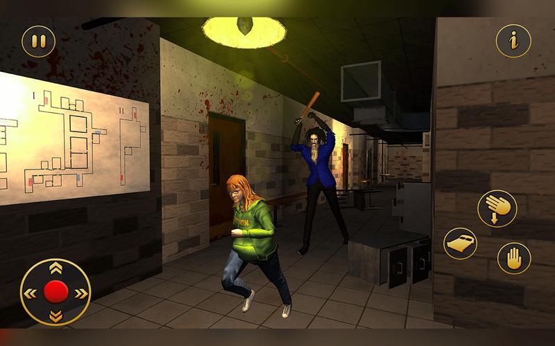Terrifying Teacher Granny Game экрана 4