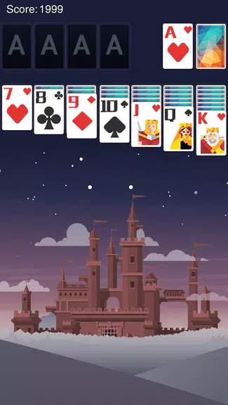 Solitaire FairyTaleCastleTheme ဖန်သားပြင်ဓာတ်ပုံ 1