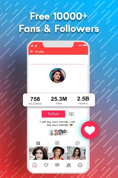 VipTools - Booster for Tiktok ဖန်သားပြင်ဓာတ်ပုံ 1
