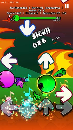 Fire In Music Battles screenshot 2