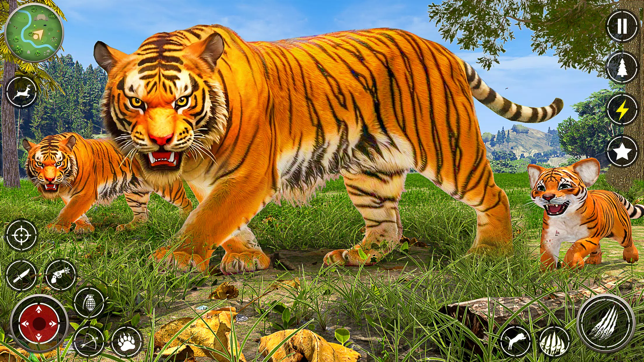 The Tiger Family Simulator 3D ဖန်သားပြင်ဓာတ်ပုံ 2