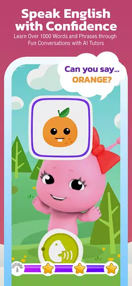 Galaxy Kids - Learning English экрана 3