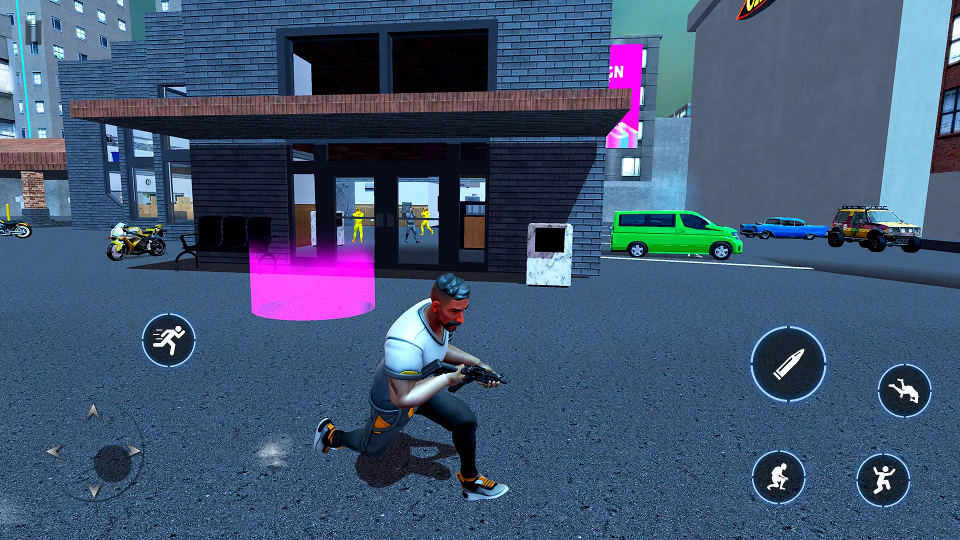 Indian Mafia Bike Driving Sim экрана 3