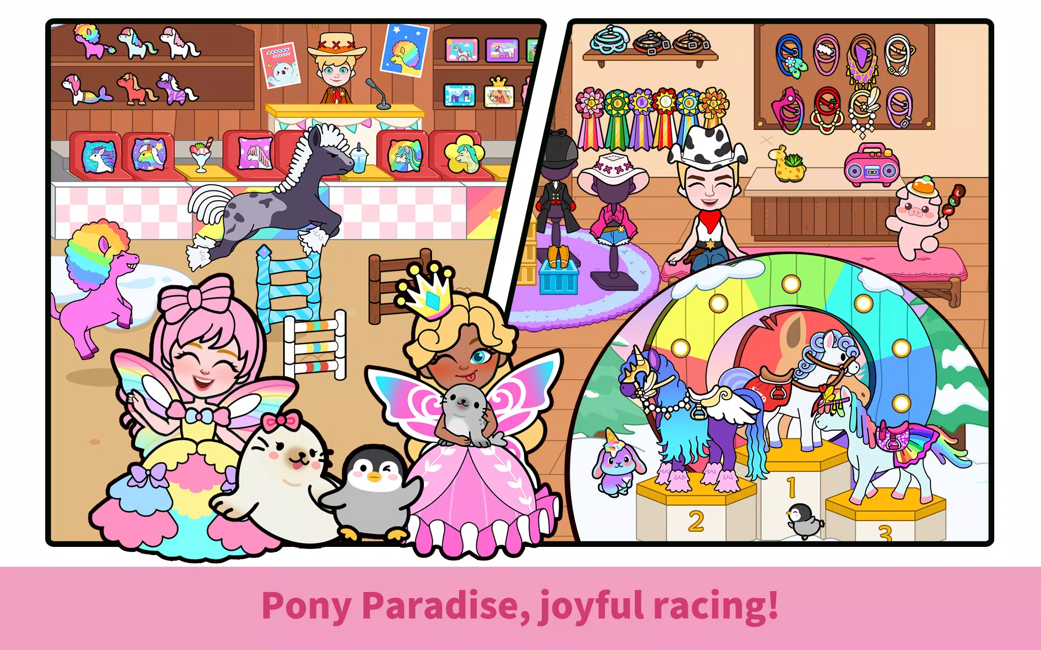 Screenshot Paper Princess: Shining World 2