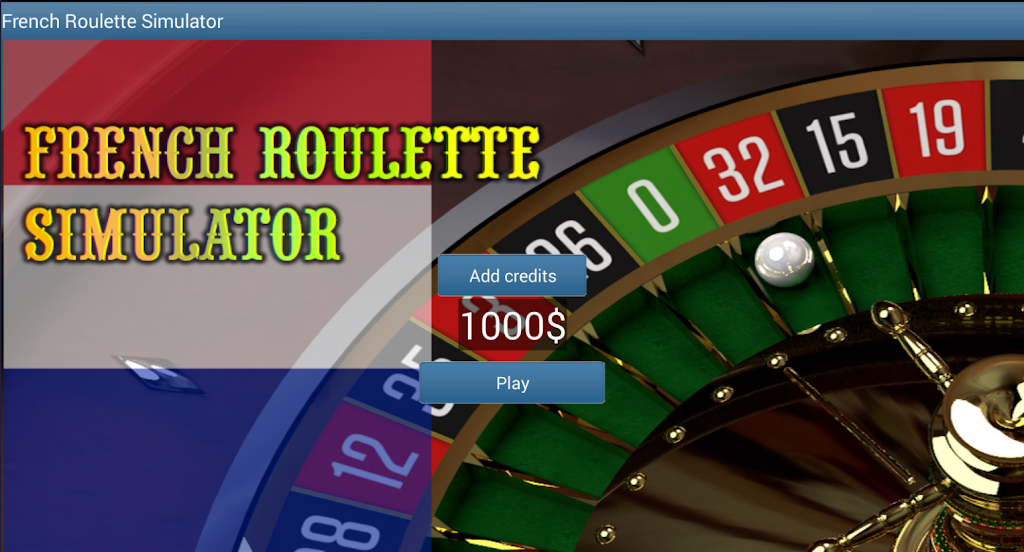 French Roulette Simulator স্ক্রিনশট 1