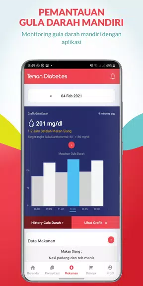 Teman Diabetes captura de pantalla 