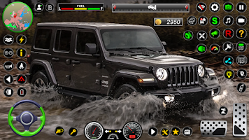 Jeep Driving Simulator offRoad ảnh chụp màn hình 3