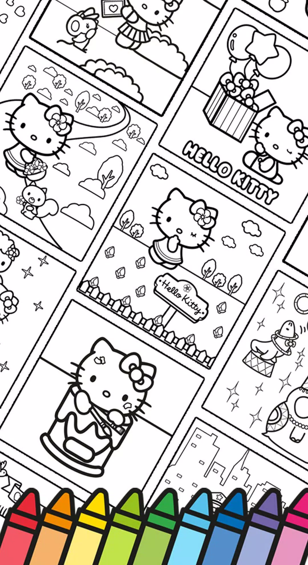 Screenshot Hello Kitty: Livro de Colorir 3