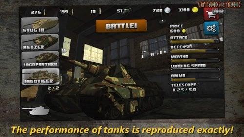 Attack on Tank : World Warfare Screenshot 3