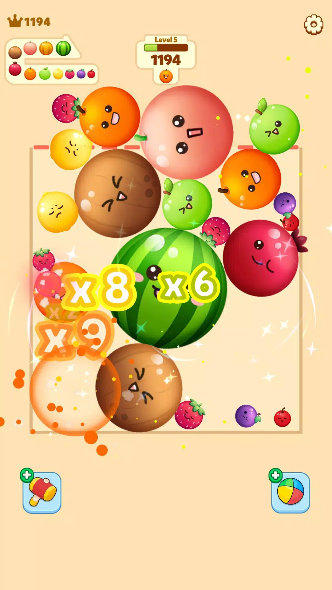 Screenshot Fruit Merge 3