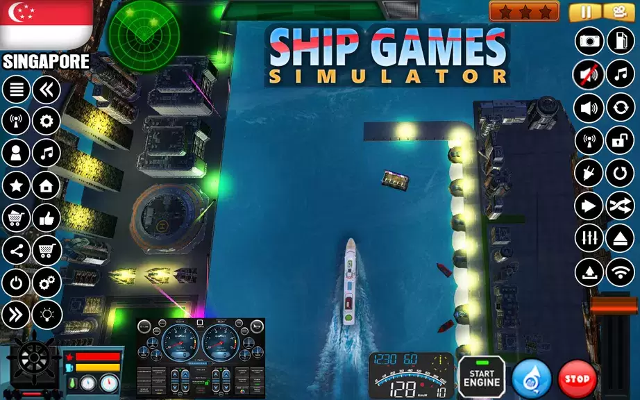 Big Cruise Ship Simulator スクリーンショット 4