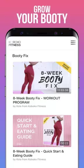 Screenshot Koboko Fitness 2