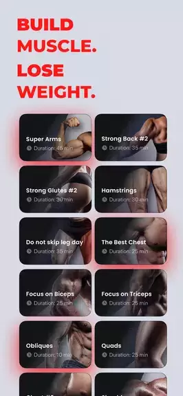 Gym Workout & Personal Trainer ảnh chụp màn hình 1