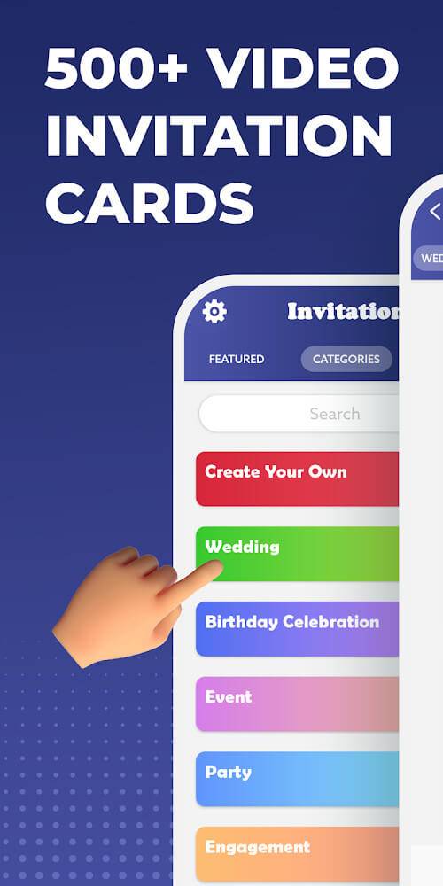 Video Invitation Maker ảnh chụp màn hình 1