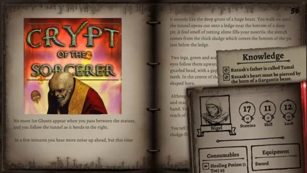 Zauberer-Gruft gesellt sich zu Fighting Fantasy Classics