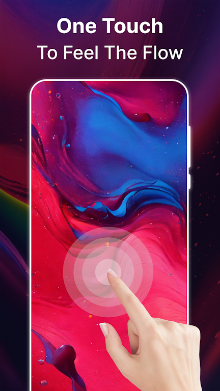 Fluid Live Wallpaper 3D ekran görüntüsü 1