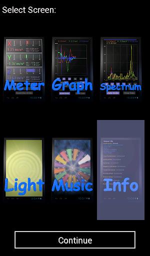 Accelerometer Meter captura de pantalla 