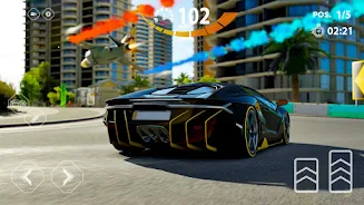 Screenshot Polícia Carro Corrida Jogos 2