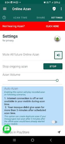 OnlineAzan ဖန်သားပြင်ဓာတ်ပုံ 4