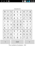 Sudoku Solver Multi Solutions zrzut ekranu 4