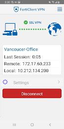 FortiClient VPN スクリーンショット 3