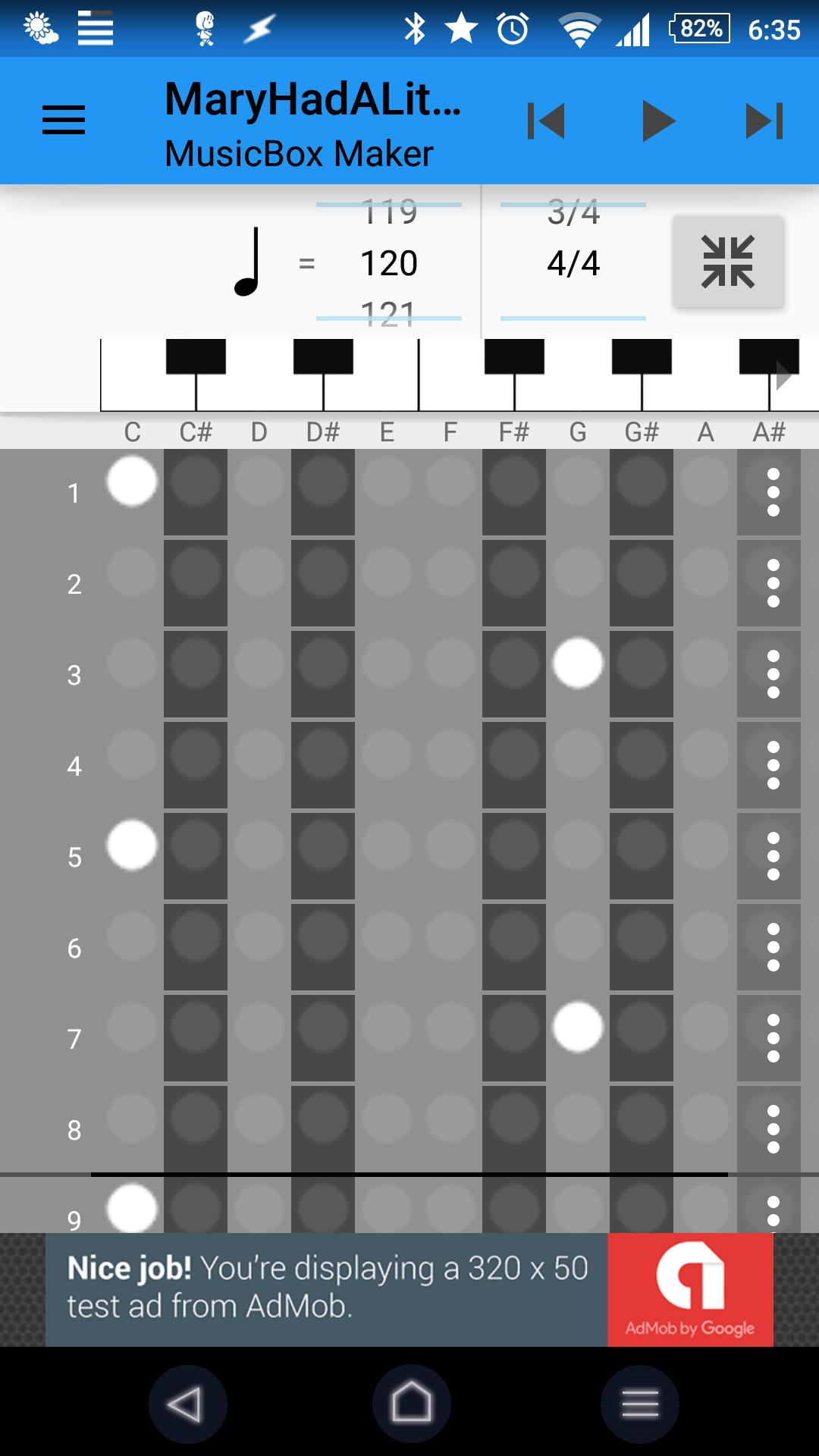 MusicBox Maker экрана 1