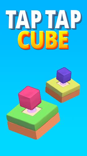 Tap Tap Cube - Idle Clicker स्क्रीनशॉट 1