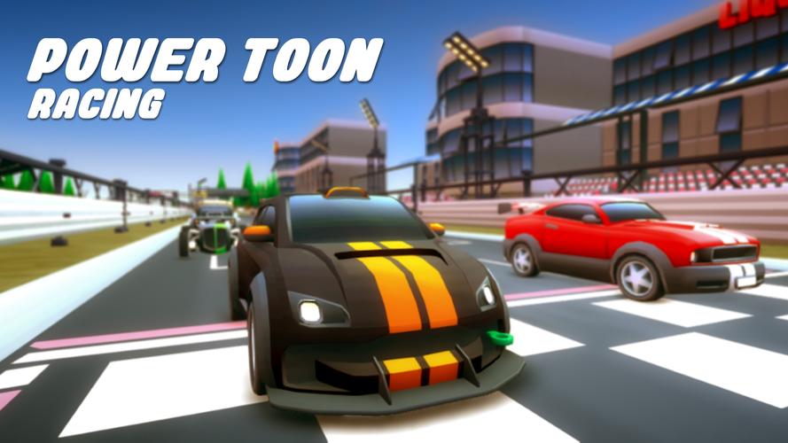 Power Toon Racing captura de pantalla 