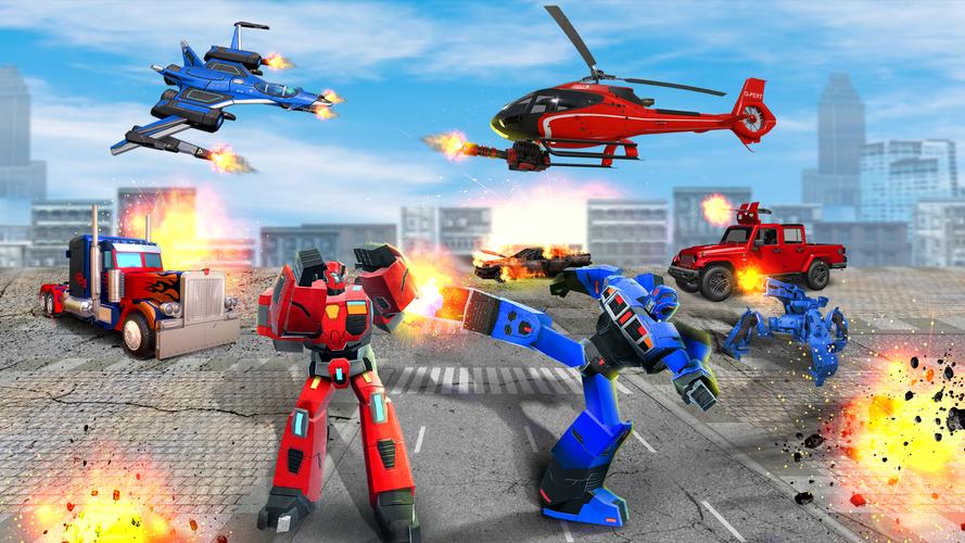 Hero Robot 3D: Robot Transform Screenshot 1